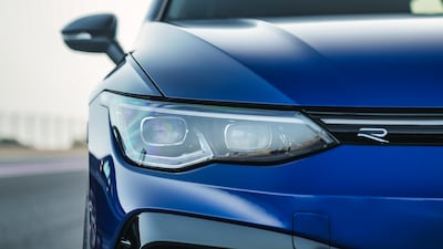 Eye of the R: the 2022 Volkswagen Golf R is in showrooms now.