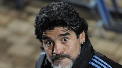 Diego Maradona has taken offence to comments made by Julio Grondona.