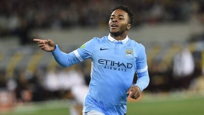 Manchester City's Raheem Stirling reacts after scoring against AS Roma in a pre-season friendly victory on Tuesday in Australia. Julian Smith / EPA / July 21, 2015