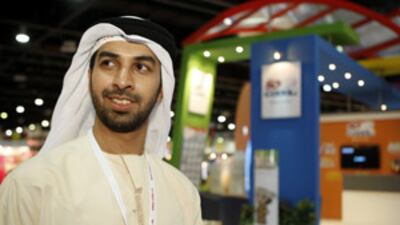 Abdulla al Sharhan, the creator of Hamdoon.
