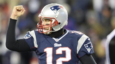 Tom Brady threw for 344 yards on Sunday night. CJ Gunther / EPA