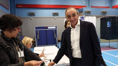 French far-right Reconquete! party leader Eric Zemmour. AFP