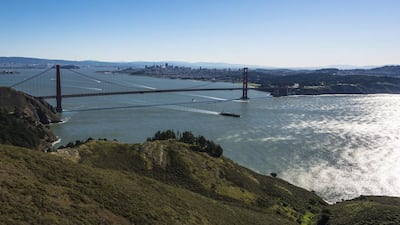 17 - Golden Gate National Recreation Area in San Francisco, USA. 14.2 million tourists. istockphoto.com