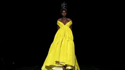 A look for the Fall 2019 Marc Jacobs show at New York Fashion Week. Reuters