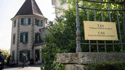 The Court of Arbitration for Sport headquarters is pictured before the release of the decision in the case of South Africa's runner Caster Semenya. AP Photo