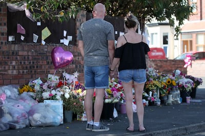 Tributes to three children killed at a Taylor Swift-themed dance event in England. AP