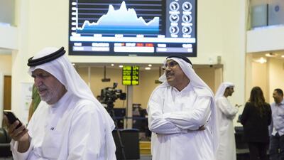 The Dubai Financial Market General Index fell for the third consecutive session, closing down 0.84 per cent at 3,582.38. Duncan Chard for The National