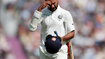 Shikhar Dhawan: 2/10 – will miss the flight. For the past five years, the left-handed opener has been tried and tested, but done just about OK. He has tended to fare well in home conditions but flop overseas. Given he is already 33 and doing well in limited-overs cricket, it is best for the selectors to let him focus on the shorter formats. Reuters
