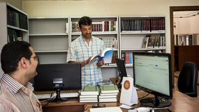 Friar Jean Druel, director of the Dominican Institute for Oriental Studies. David Degner for The National