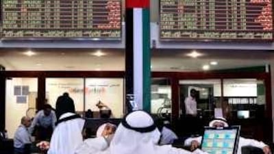 Shares climbed sharply with the Dubai Financial Market (DFM) General Index surging 10.4 per cent, the biggest gain since October last year.