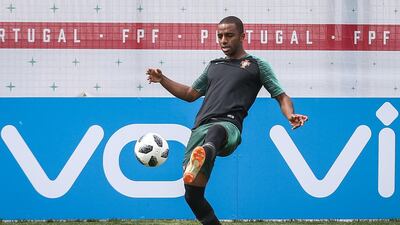 Portugal's national team player Ricardo Pereira during the training session at the Kratovo training camp, which will be the Team Base Camp during the FIFA World Cup 2018 in Russia, Ramensky, Moscow, Russia, on June 19, 2018. Paulo Novais / EPA