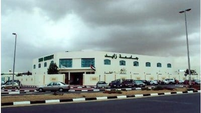 Old Zayed University Dubai Campus seen in November 2002. Courtesy Zayed University