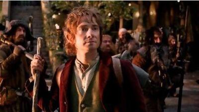Martin Freeman as Bilbo Baggins in The Hobbit. Courtesy Warner Bros Pictures