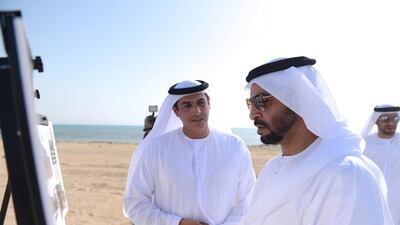 Sheikh Hamdan bin Zayed, Ruler’s Representative in the Western Region, has toured Dalma Island to check living conditions and services provided there.