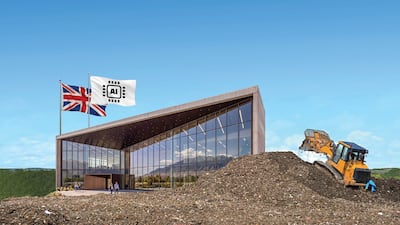 Building boom with a twists as UK seeks to emerge as an AI superpower. The National