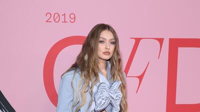 Gigi Hadid arrives for the 2019 CFDA fashion awards at the Brooklyn Museum in New York City on June 3, 2019. Reuters