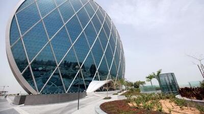 Aldar Properties, Abu Dhabi's largest property developer, posted its second straight profitable quarter today after a year of losses. (Sammy Dallal / The National)