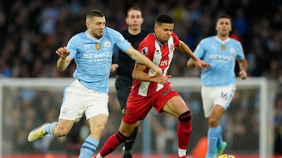 Another City player who was guilty of surrendering possession at times. AP