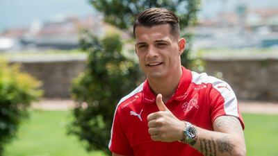 Switzerland international Granit Xhaka has signed a long-term deal to join Arsenal for the 2016/17 season. Gabriele Putzu / EPA