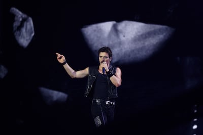 Benson Boone's voice is remarkably intact, considering how much he has been touring this year. AFP