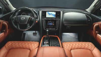 Inside the cabin. Courtesy Nissan