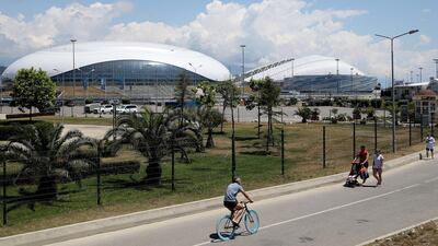 The Fisht Stadium ahead of the Fifa World Cup 2018 in Sochi. EPA
