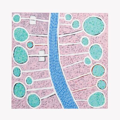 Mohamed Ahmed Ibrahim, 'Blue Boulevard' (2020). Courtesy the artist and Lawrie Shabibi