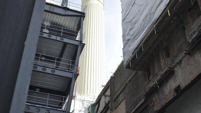 Battersea Power Station is being revamped into a community for people to live, work and play. Shafi Musaddique / The National