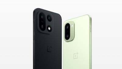 China-based OnePlus, a subsidiary of Oppo, has expanded its smartphone range with the OnePlus 15 and 15R, with the latter featuring a 165Hz display and 50-megapixel main camera. Photo: OnePlus