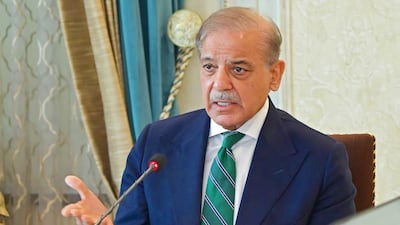 Pakistan's Prime Minister Shehbaz Sharif is to visit the Emirates on Thursday, said Pakistani officials. AFP