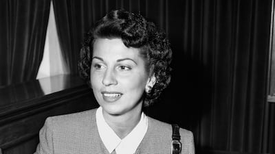 Nancy Sinatra Sr. the childhood sweetheart of Frank Sinatra who became the first of his four wives and the mother of his three children AP