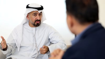 Abdulaziz Alobaidli, director general for regulatory affairs at Abu Dhabi Department of Energy. Chris Whiteoak / The National