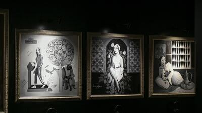 When The Bird Spoke, The Tree of Light and Ablah's Car Keys. All photos: Khushnum Bhandari / The National