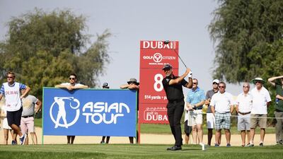 The presence of 2011 British Open winner Darren Clarke of Norhen Ireland helped raise the prestige of the inaugural Dubai Open at The Els Club on December 21. Francois Nel / Getty Images