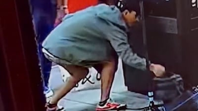 While filming a report on rising theft in London, a Saudi TV crew's camera was stolen on Oxford Street, London. Photo: Al Ekhbariya