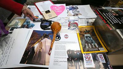 Time capsules can contain personal items or relics that capture a contemporary moment. AP