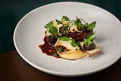 Braised smoked short rib is one of the chef's favourite dishes. Photo: City Social