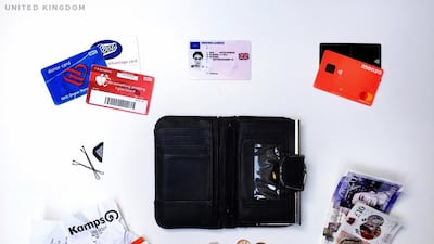 This wallet belongs to Molly, 24, from the UK.