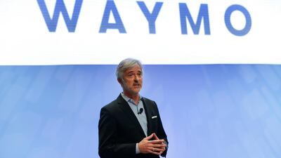 John Krafcik is stepping down after more than five years at the helm of Waymo. Mr Krafcik led the spin-out of the self-driving technology company from Google. AP Photo