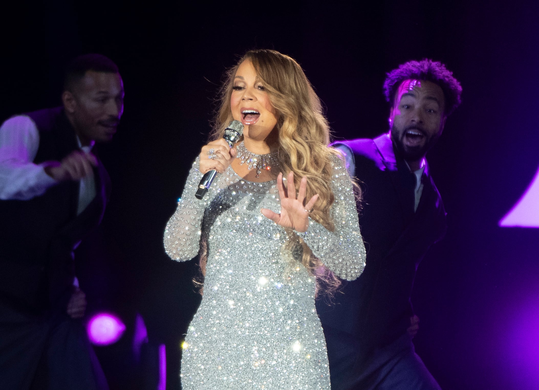 Mariah Carey is bringing her Christmas show to Abu Dhabi in December. Ruel Pableo for The National