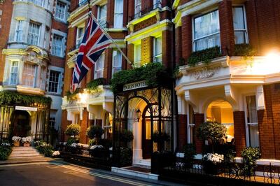 Dukes Hotel in London. Small Luxury Hotels of the World