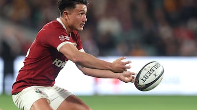 Marcus Smith will cover the fly-half and full-back positions from the bench for the British & Irish Lions for the first Test against Australia. Getty Images