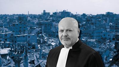 Karim Khan has been ICC Prosecutor since June 2021. Getty Images / Reuters / The National