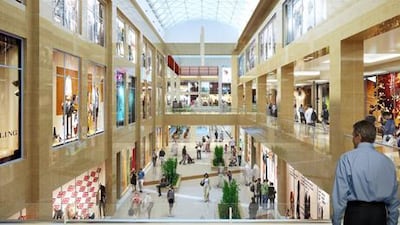 Yas Mall is already 60 per cent leased ahead of its opening next year. Picture courtesy Aldar