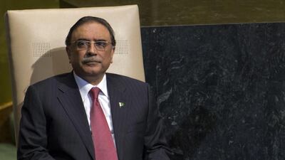 Pakistan’s former president Asif Ali Zardari lamented to the BBC that his country had suffered greatly because the US failed to release “$50 billion" in aid. Ray Stubblebine / Reuters