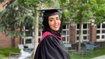 Harvard graduate Muhra Almuhairi said halting international enrolment at the US university would harm all students. Photo: Supplied