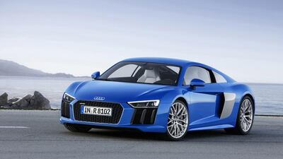 Audi R8 is the first big revamp of the supercar. Courtesy Newspress UK