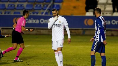 Real Madrid striker Karim Benzema. EPA