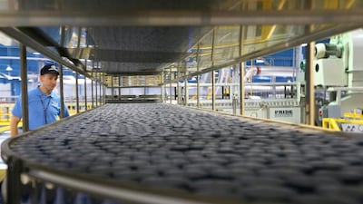 Coca-Cola, PepsiCo and Aujan Group are among Can-Pack's clients. Pawan Singh / The National