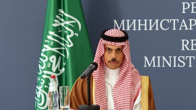 Saudi Arabia's Minister of Foreign Affairs, Prince Faisal bin Farhan Al Saud, said Opec+ members acted 'responsibly' in their decision to cut oil production by two million barrels per day. EPA / Andrej Cukic